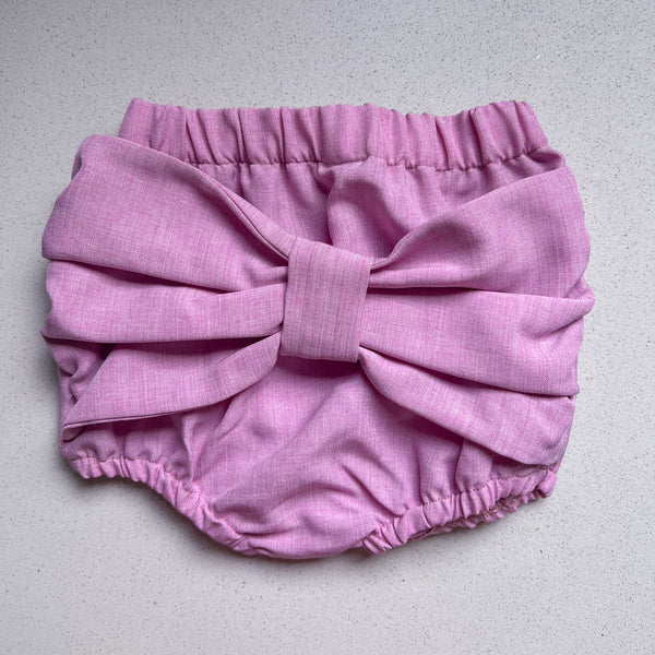 Pink Bow Bloomer